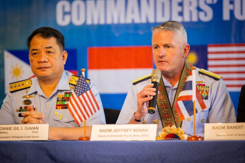 Image for the Tweet beginning: Honored to join @CoastGuardPH Adm.