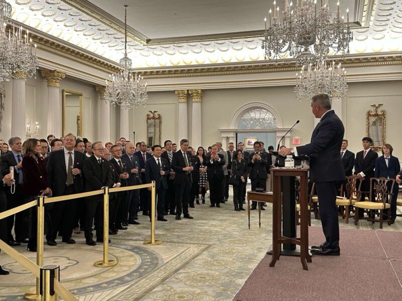 Image for the Tweet beginning: I had the honor of